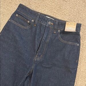 NWT Madewell Women’s Curvy 90s Straight TALL